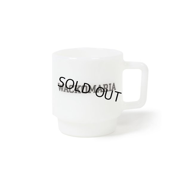 画像1: WACKO MARIA/MILK GLASS MUG（WHITE）［マグカップ-24秋冬］