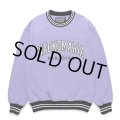 WACKO MARIA/HEAVY WEIGHT SWEAT SHIRT（PURPLE）［クルーネックスウェット-24秋冬］