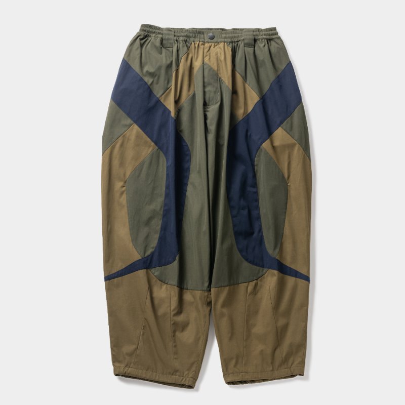 画像1: 【20%OFF】TIGHTBOOTH/RACING BALLOON PANTS（Olive/Navy）［レーシングバルーンパンツ-24秋冬］