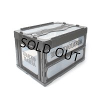 WACKO MARIA/FOLDABLE CONTAINER（BLACK）［フォルダブルコンテナ-24秋冬］