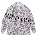 WACKO MARIA/LEOPARD HAWAIIAN SHIRT（PURPLE）［レオパードハワイアンシャツ-24秋冬］