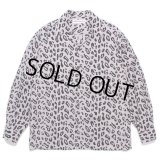 WACKO MARIA/LEOPARD HAWAIIAN SHIRT（PURPLE）［レオパードハワイアンシャツ-24秋冬］