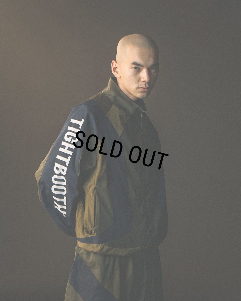 画像13: 【30%OFF】TIGHTBOOTH/RACING TRACK JACKET（Olive/Navy）［レーシングトラックJKT-24秋冬］ (13)