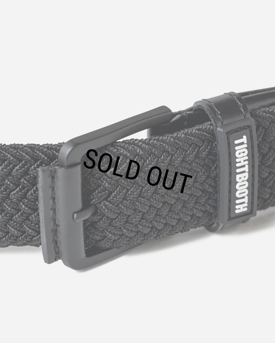 画像3: TIGHTBOOTH/STRETCH MESH BELT（Black）［ストレッチメッシュベルト-24秋冬］ (3)