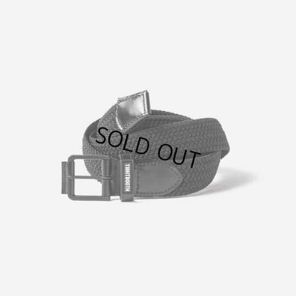 画像4: TIGHTBOOTH/STRETCH MESH BELT（Black）［ストレッチメッシュベルト-24秋冬］