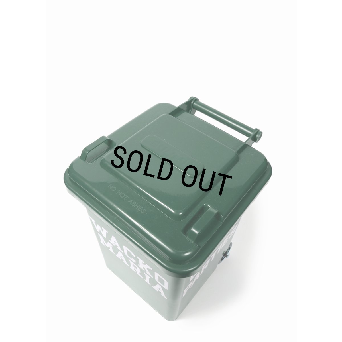画像2: WACKO MARIA/TRASH CAN（SMALL）（GREEN）［トラッシュカン-24秋冬］ (2)