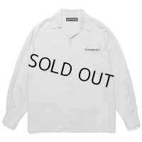 WACKO MARIA/50'S OPEN COLLAR SHIRT（GRAY）［50'Sオープンカラーシャツ-24秋冬］