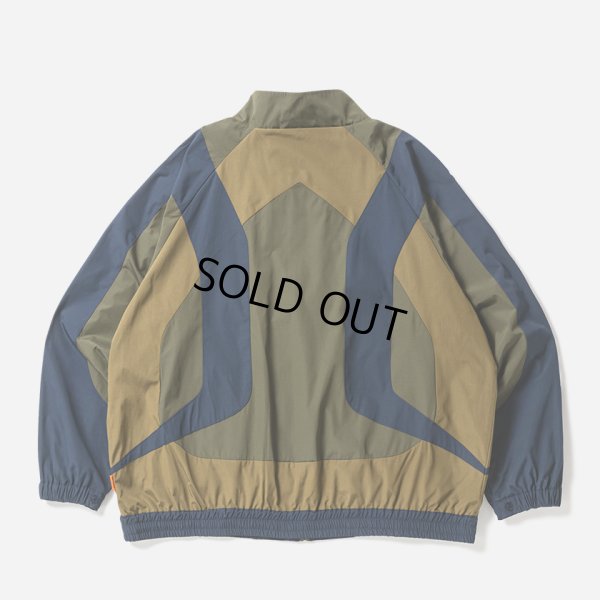 画像2: 【30%OFF】TIGHTBOOTH/RACING TRACK JACKET（Olive/Navy）［レーシングトラックJKT-24秋冬］