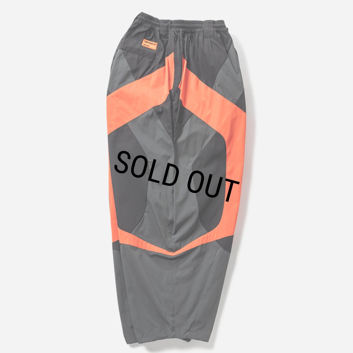 画像2: TIGHTBOOTH/RACING BALLOON PANTS（Black/Orange）［レーシングバルーンパンツ-24秋冬］ (2)