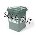 WACKO MARIA/TRASH CAN（SMALL）（GREEN）［トラッシュカン-24秋冬］