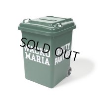 WACKO MARIA/TRASH CAN（SMALL）（GREEN）［トラッシュカン-24秋冬］
