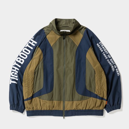 他の写真1: 【30%OFF】TIGHTBOOTH/RACING TRACK JACKET（Olive/Navy）［レーシングトラックJKT-24秋冬］