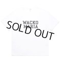 WACKO MARIA/WASHED HEAVY WEIGHT T-SHIRT（WHITE）［プリントT-24秋冬］