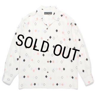 【新品・未使用】 WACKO MARIA ダイヤ柄 ロングスリーブシャツ WACKO MARIA】2024年秋冬コレクション本格始動 | CIENTO BLOG