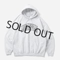 【30%OFF】TIGHTBOOTH/COLLEGE HOODED SWEAT SHIRT（Ash）［プルオーバーパーカー-24秋冬］