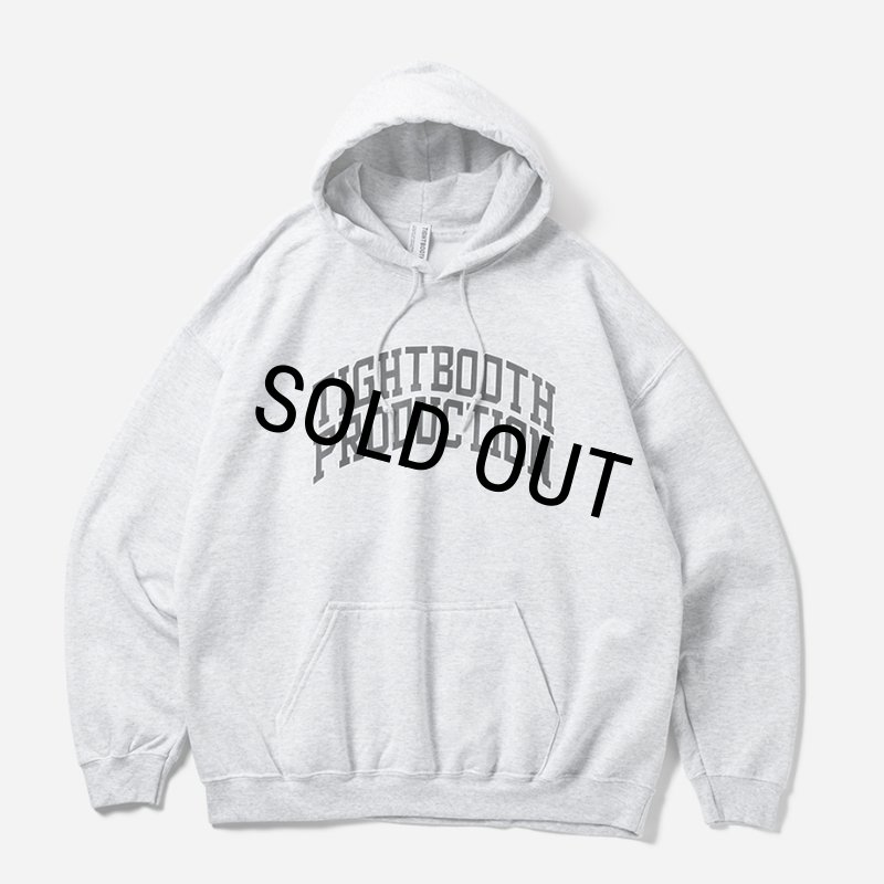 30%OFF】TIGHTBOOTH/COLLEGE HOODED SWEAT SHIRT（Ash）［プルオーバー