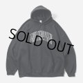 【30%OFF】TIGHTBOOTH/COLLEGE HOODED SWEAT SHIRT（Black）［プルオーバーパーカー-24秋冬］