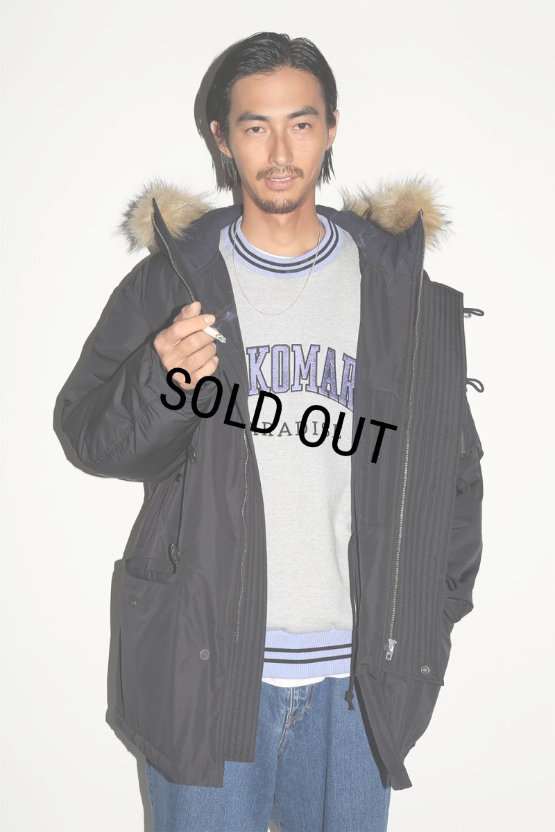 画像2: WACKO MARIA/HEAVY WEIGHT SWEAT SHIRT（GRAY）［クルーネックスウェット-24秋冬］ (2)