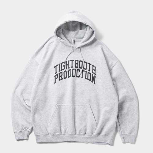 他の写真1: 【30%OFF】TIGHTBOOTH/COLLEGE HOODED SWEAT SHIRT（Ash）［プルオーバーパーカー-24秋冬］