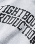画像3: 【30%OFF】TIGHTBOOTH/COLLEGE HOODED SWEAT SHIRT（Ash）［プルオーバーパーカー-24秋冬］ (3)