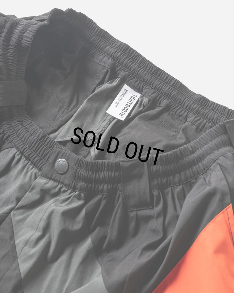 画像3: TIGHTBOOTH/RACING BALLOON PANTS（Black/Orange）［レーシングバルーンパンツ-24秋冬］ (3)