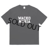 WACKO MARIA/WASHED HEAVY WEIGHT T-SHIRT（BLACK）［プリントT-24秋冬］