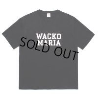 WACKO MARIA/WASHED HEAVY WEIGHT T-SHIRT（BLACK）［プリントT-24秋冬］