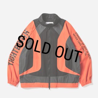 TIGHTBOOTH/RACING TRACK JACKET（Black/Orange）［レーシングトラック