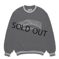 WACKO MARIA/HEAVY WEIGHT SWEAT SHIRT（BLACK）［クルーネックスウェット-24秋冬］