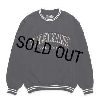 WACKO MARIA/HEAVY WEIGHT SWEAT SHIRT（BLACK）［クルーネック