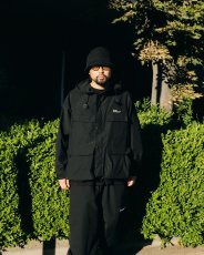 画像4: COOTIE PRODUCTIONS/T/C Weather Track Pants（Black）［T/Cウェザートラックパンツ-24秋冬］ (4)