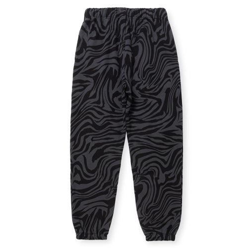 他の写真2: CALEE/ZEBRA PATTERN SWEAT RELAX PANTS（BLACK/CHARCOAL）［ゼブラスウェットパンツ-24秋冬］