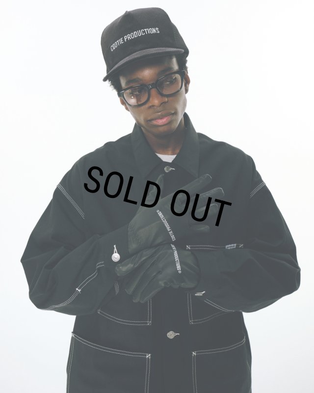 COOTIE PRODUCTIONS/Rigid Denim Coverall（Black）［リジッドデニム
