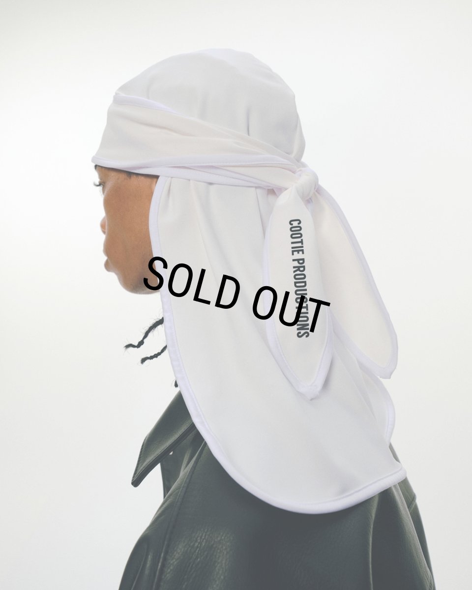 画像4: COOTIE PRODUCTIONS/Nylon Tricot Du-Rag（Black）［ドゥーラグ-24秋冬］ (4)