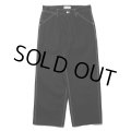 COOTIE PRODUCTIONS/Rigid Denim Painter Pants（Black）［リジッドデニムペインターパンツ-24秋冬］
