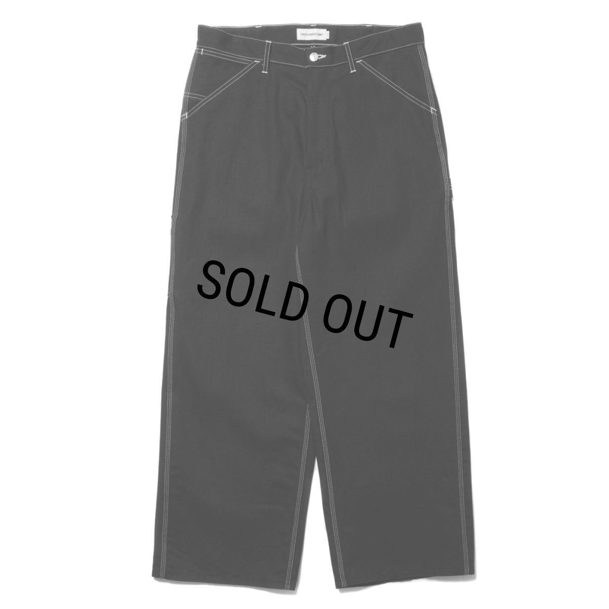 画像1: COOTIE PRODUCTIONS/Rigid Denim Painter Pants（Black）［リジッドデニムペインターパンツ-24秋冬］ (1)