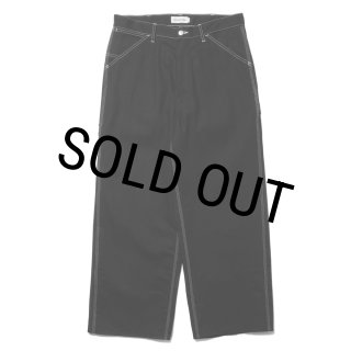 COOTIE PRODUCTIONS/Rigid Denim Painter Pants（Black）［リジッド