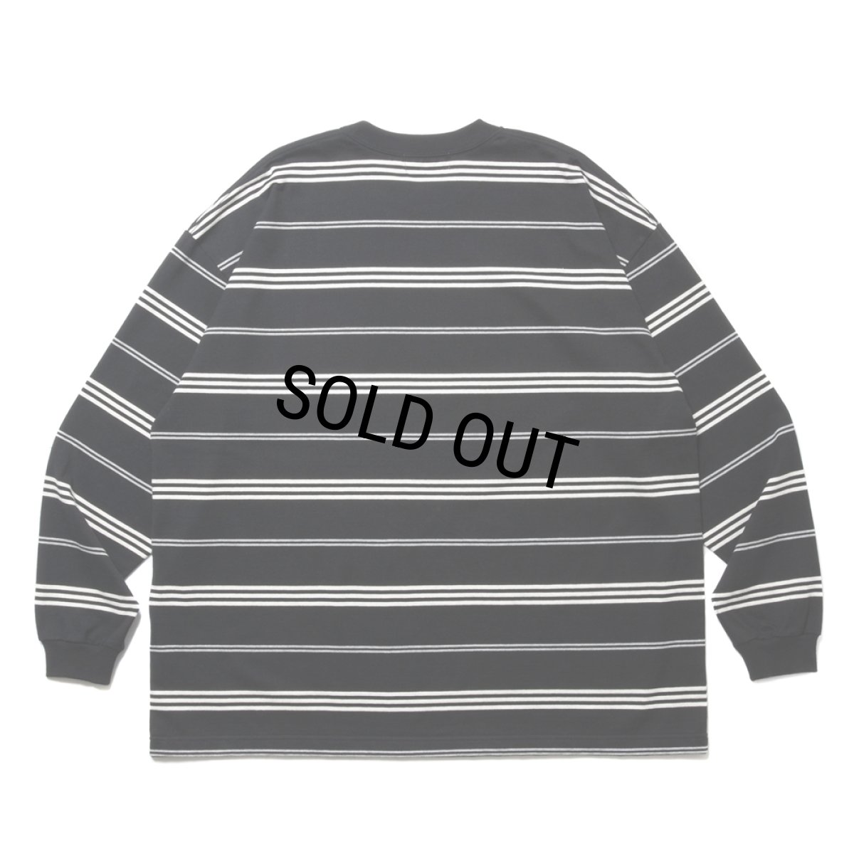 画像2: COOTIE PRODUCTIONS/Border L/S Tee（Black）［ボーダー長袖T-24秋冬］ (2)