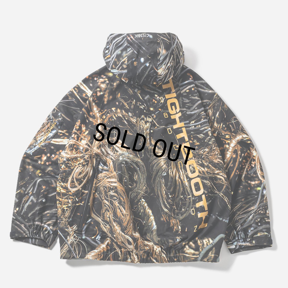 画像2: 【30%OFF】TIGHTBOOTH/3 LAYER MOUNTAIN PARKA（Wire Camo）［3レイヤーマウンテンパーカー-24秋冬］ (2)