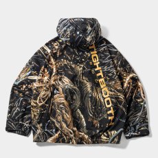 画像2: 【30%OFF】TIGHTBOOTH/3 LAYER MOUNTAIN PARKA（Wire Camo）［3レイヤーマウンテンパーカー-24秋冬］ (2)
