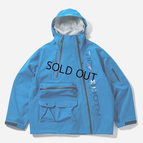 画像1: TIGHTBOOTH/3 LAYER MOUNTAIN PARKA（Blue）［3レイヤーマウンテンパーカー-24秋冬］