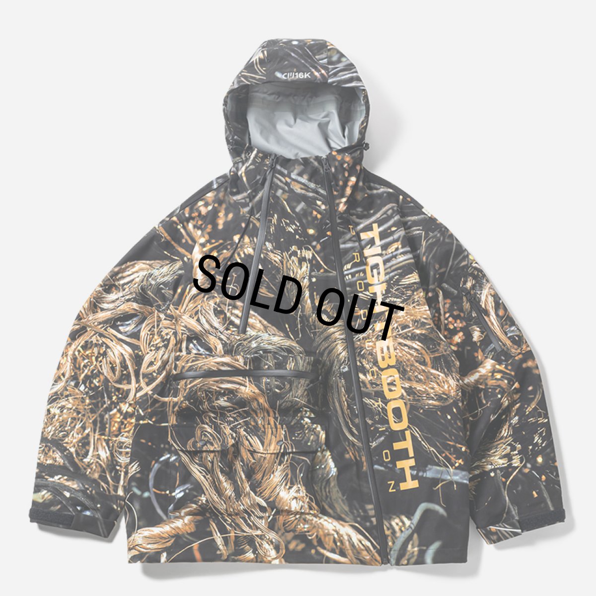 画像1: 【30%OFF】TIGHTBOOTH/3 LAYER MOUNTAIN PARKA（Wire Camo）［3レイヤーマウンテンパーカー-24秋冬］ (1)