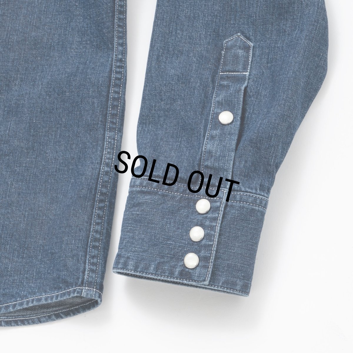 画像6: 【40%OFF】RATS/DENIM SHIRT（INDIGO）［デニムシャツ-24秋冬］ (6)