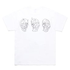画像1: WACKO MARIA/56 TATTOO STUDIO / T-SHIRT（WHITE）［プリントT-24秋冬］ (1)