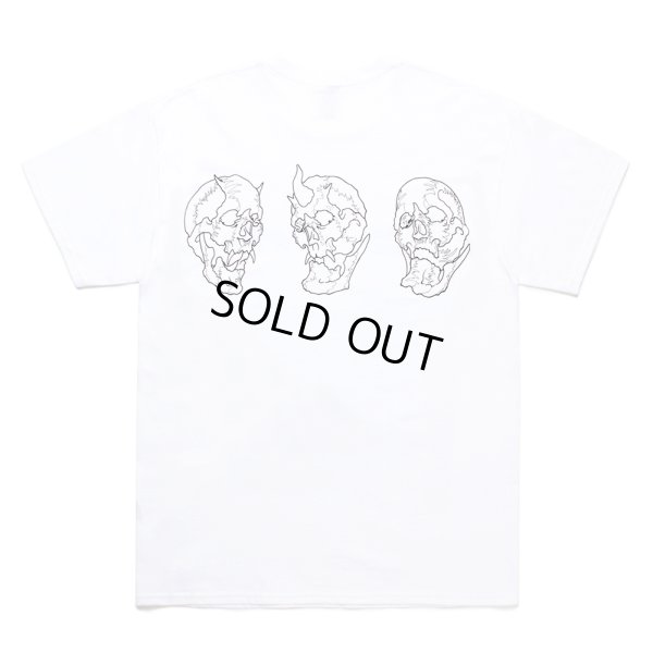 画像1: WACKO MARIA/56 TATTOO STUDIO / T-SHIRT（WHITE）［プリントT-24秋冬］