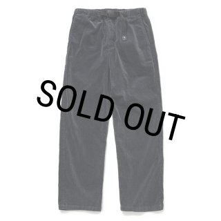 RATS/CORDUROY EASY PANTS（CHARCOAL）［コーデュロイイージーパンツ