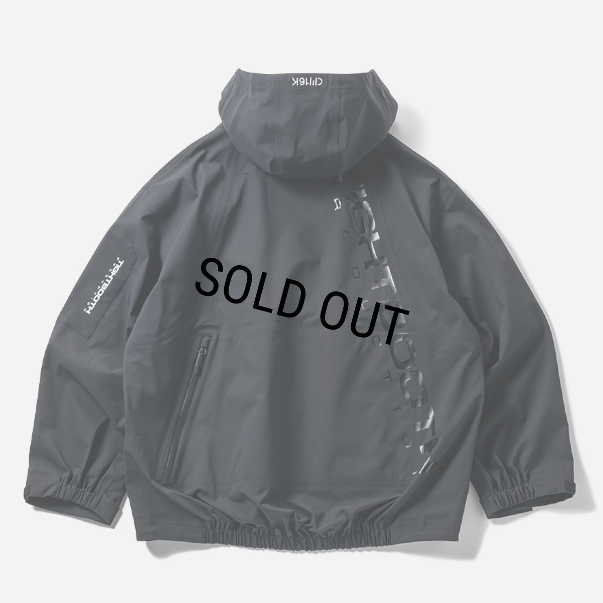 画像2: TIGHTBOOTH/3 LAYER MOUNTAIN PARKA（Black）［3レイヤーマウンテンパーカー-24秋冬］ (2)