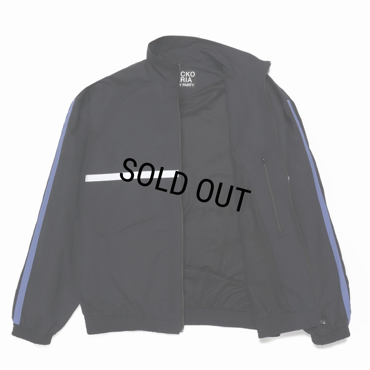 画像3: WACKO MARIA/NYLON TRACK JACKET（BLACK）［ナイロントラックJKT-24秋冬］ (3)
