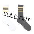 WACKO MARIA/LOGO JACQUARD SOCKS（各色）［ロゴジャガードソックス-24秋冬］