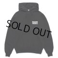 WACKO MARIA/MIDDLE WEIGHT HOODED SWEAT SHIRT（BLACK）［プルオーバーパーカー-24秋冬］